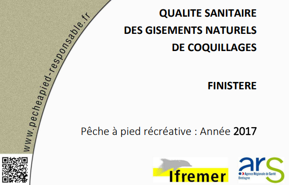 Qualité sanitaire des gisements naturels de coquillages – Finistère, édition 2017