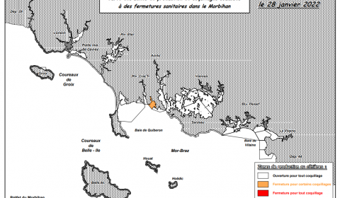 carte des zones de fermetures sanitaires